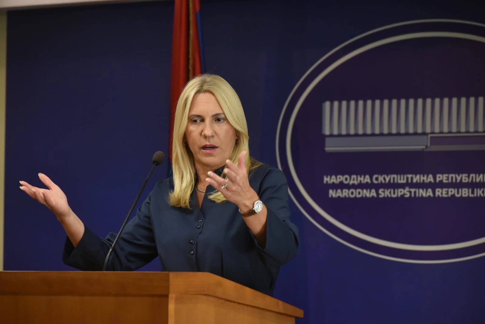 Cvijanović poželjela Trampu da ga prati Božiji blagoslov i zaštita u izvršavanju istorijskog i sudbonosnog zadatka