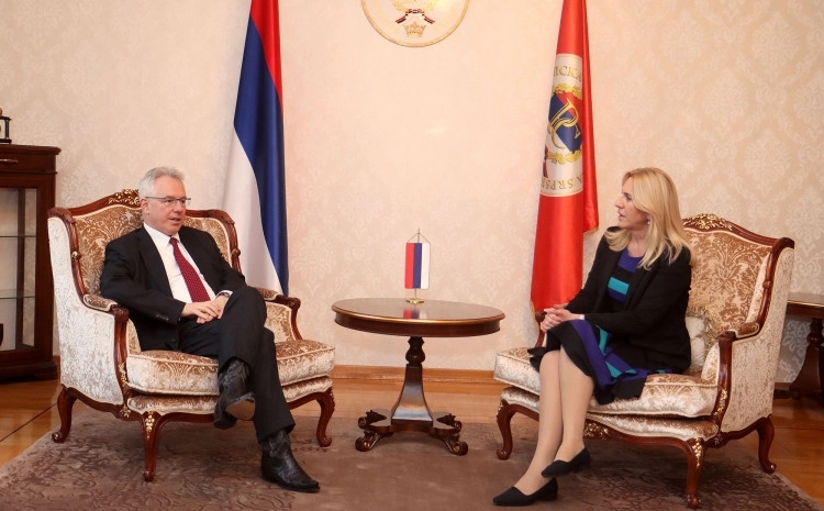 Cvijanovićeva sa Marfijem: Srpska fokusirana na ekonomski razvoj i intenziviranje dijaloga