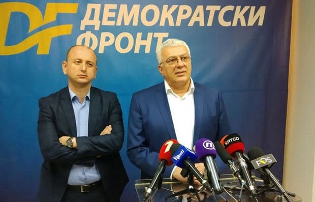 DF: Građani nisu glasali da vlada bude rezervni DPS