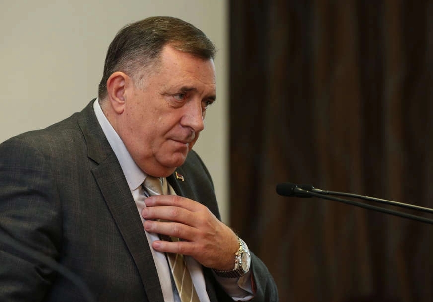 Dodik: Karen Pirs posljednja osoba koja smije da drži predavanja o principima, međunarodnom pravu ili moralu