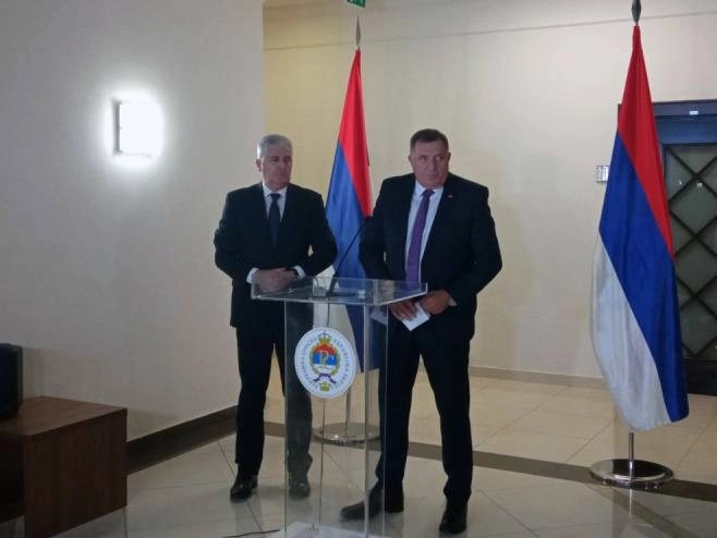 Dodik: Moj prijatelj Čović je optimističan, ali se meni čini da je ovdje mnogo toga besmisleno