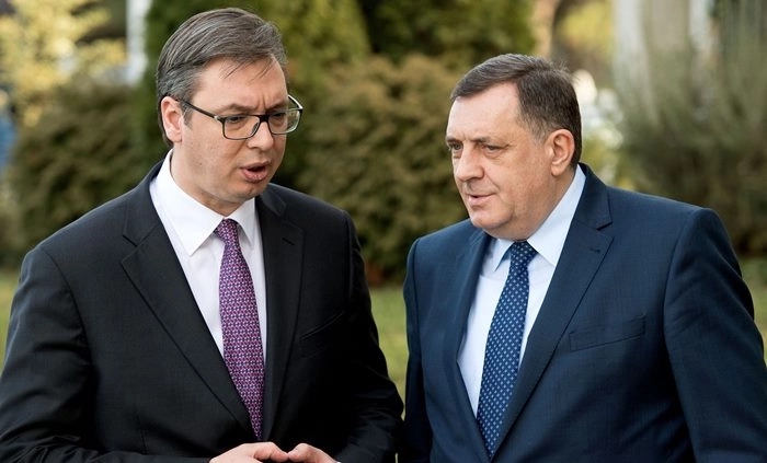 Dodik sa Vučićem: Odnos Republike Srpske i Srbije na veoma visokom strateškom nivou