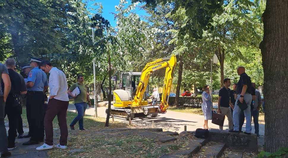 Građani protiv sječe stabala u Aleji Svetog Save