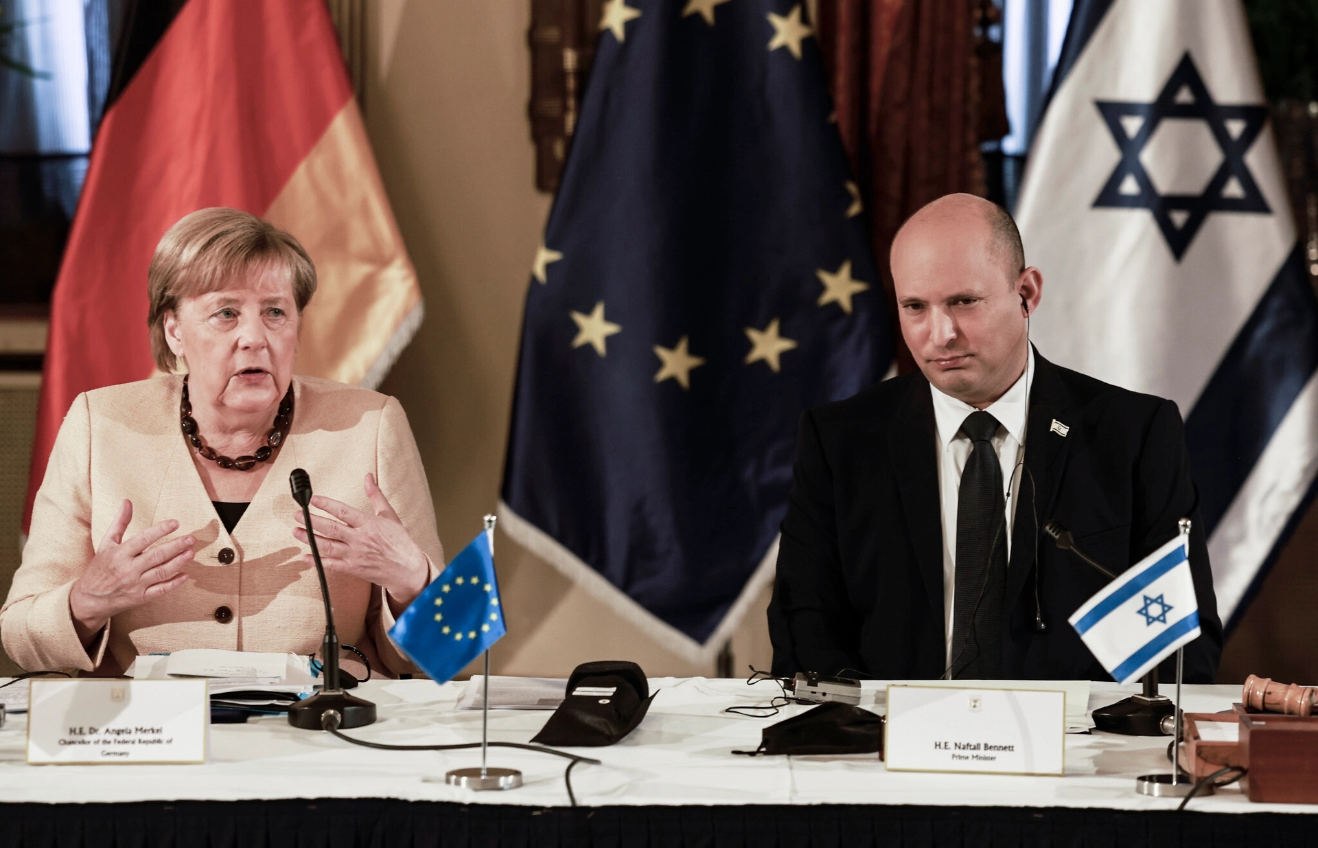 Merkel u oproštajnoj posjeti Izraelu: Vaša sigurnost je najbitnija za Njemačku