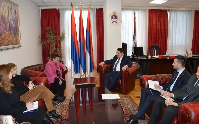 Održan sastanak predsjednika skupštine Stevandića sa ambasadorom Republike Francuske u BiH