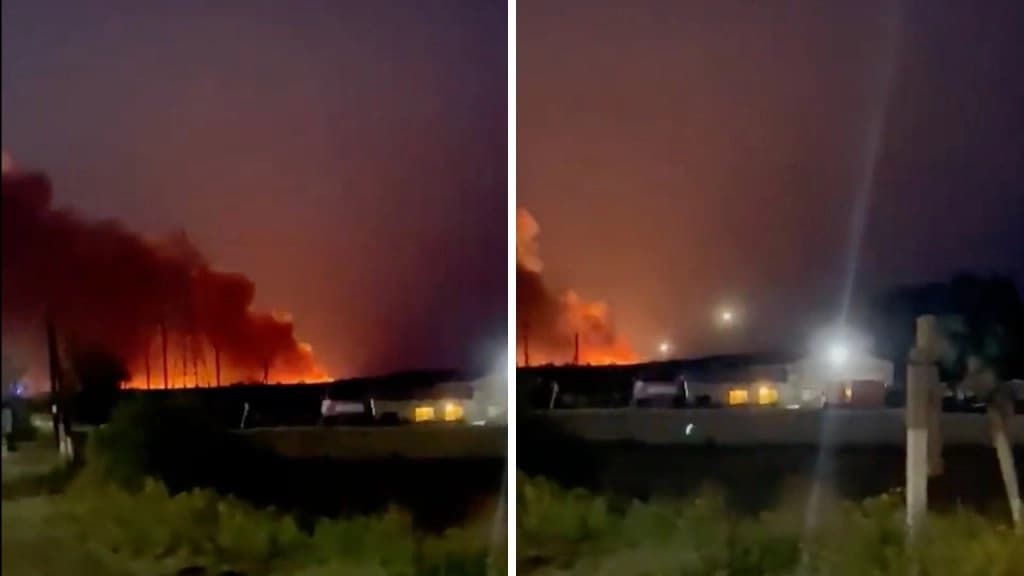 “Ogromna vatrena kugla”: Nove eksplozije na ruskom tlu, planulo skladište municije