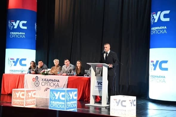 Podrška Karanu potvrđena na izbornoj konferenciji Ujedinjene Srpske u Laktašima