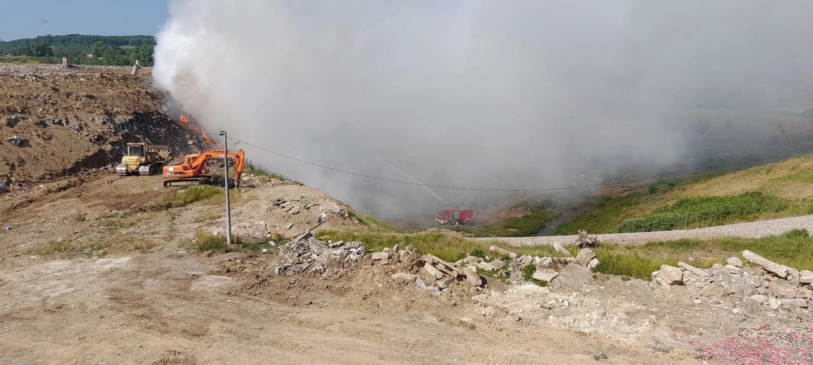 Požar u Ramićima pod kontrolom