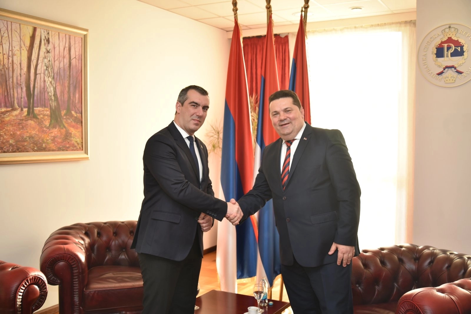 Predsjednik Narodne Skupštine Nenad Stevandić održao sastanke sa ruskim ambasadorom i predsjednikom Narodne skupštine Srbije