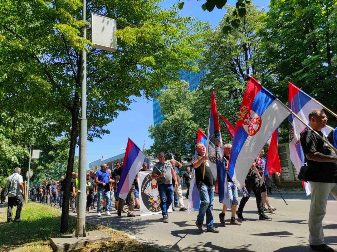 Protest veterana VRS u Banjaluci: Traže posebnu sjednicu NS RS