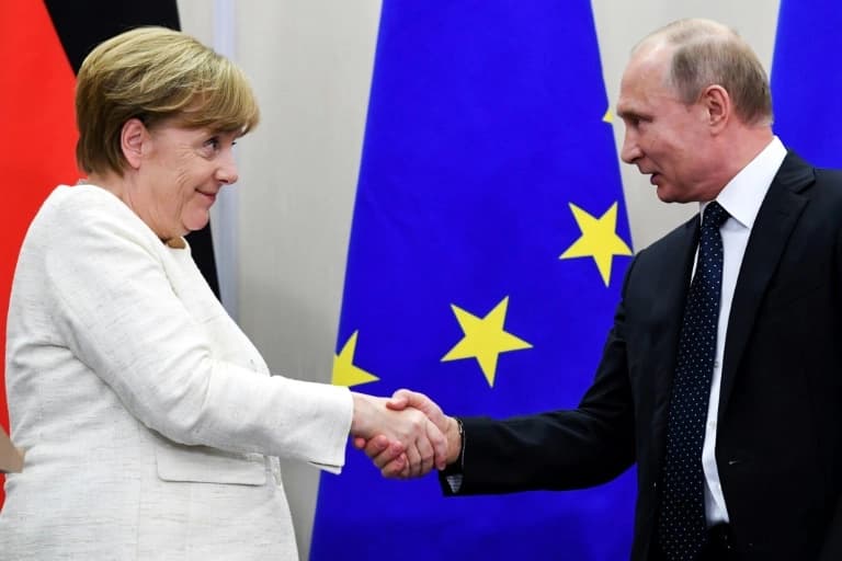 Putin razočaran izjavom Merkel