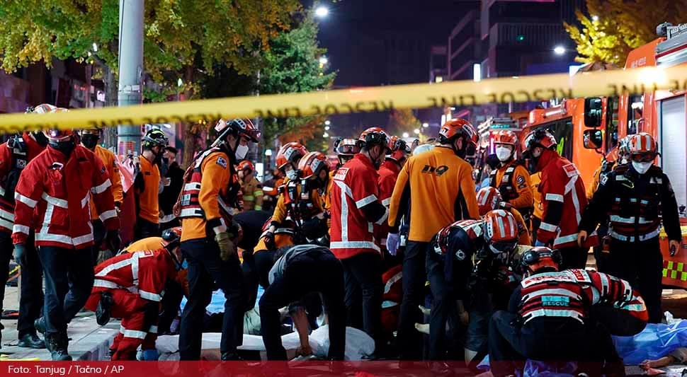 Raste broj nastradalih u najsmrtonosnijem ljudskom stampedu u Južnoj Koreji: Više od 150 mrtvih