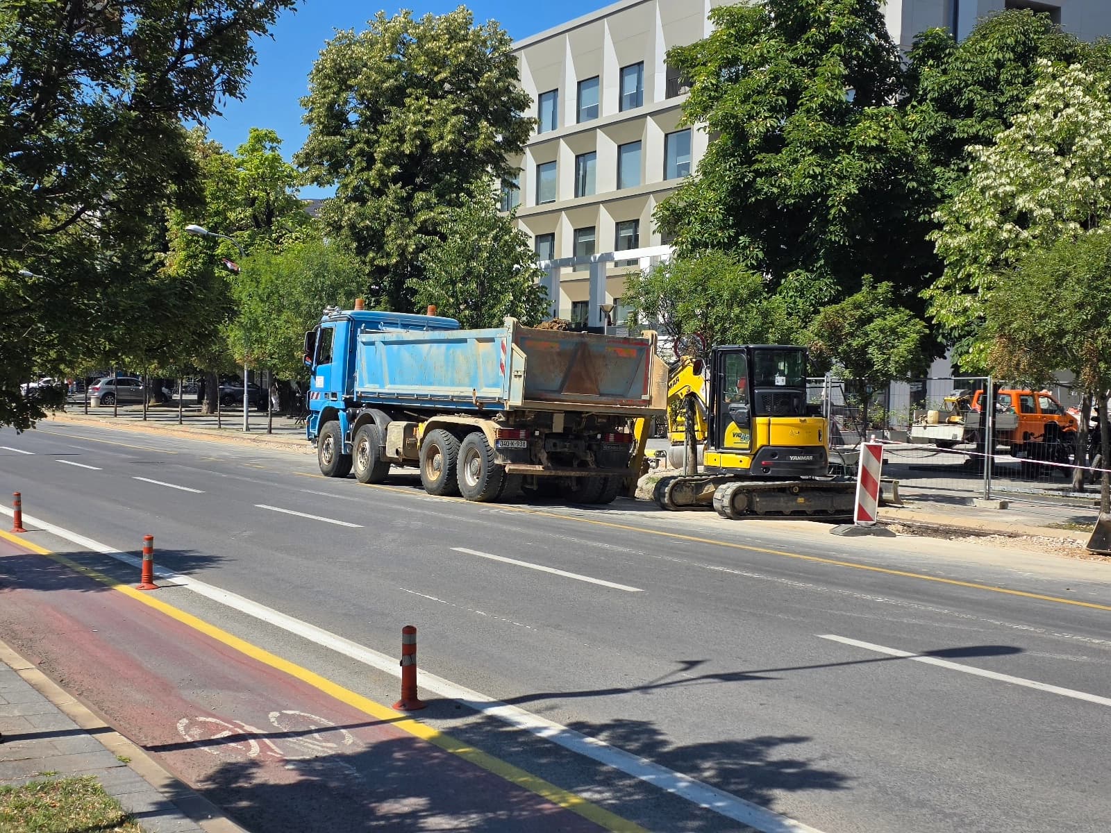 Saobraćaj otežan u centru grada zbog radova na vodovodnoj mreži