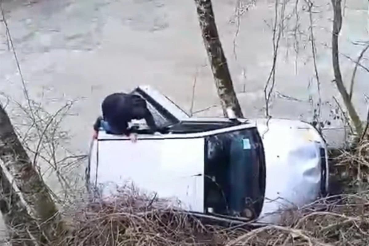 Spasio muškarca koji je sletio u rijeku: “Od danas je Ivica moj brat” (VIDEO)