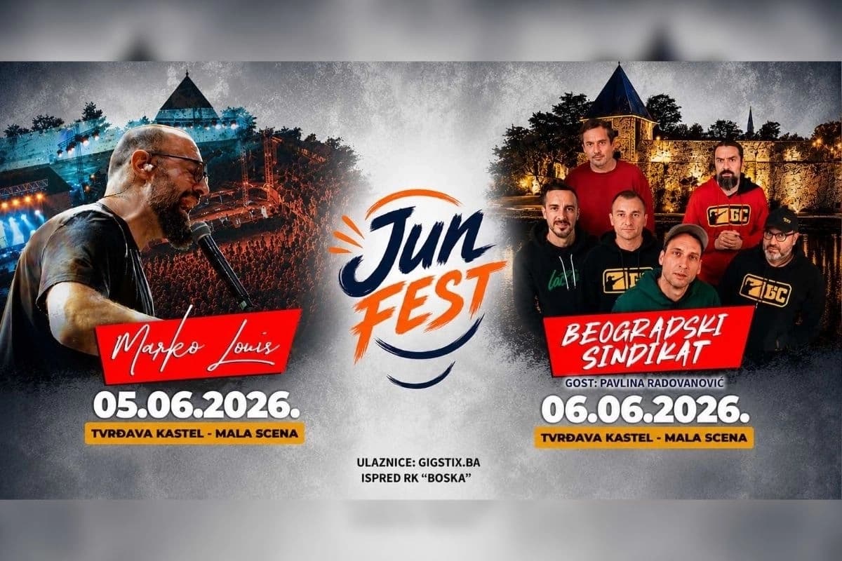 Spektakl u Banjaluci: Za vikend koncerti Marka Louisa i Beogradskog sindikata
