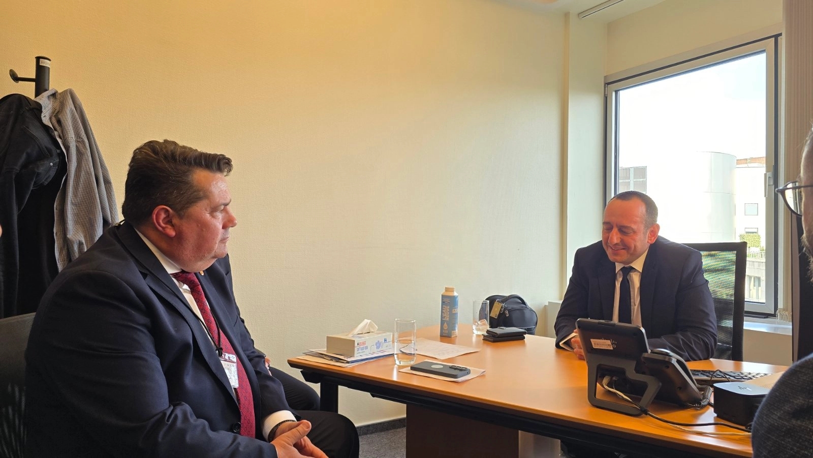 Stevandić razgovarao sa evroparlamentarcem Geadijem: Utvrđeni zajednički stavovi