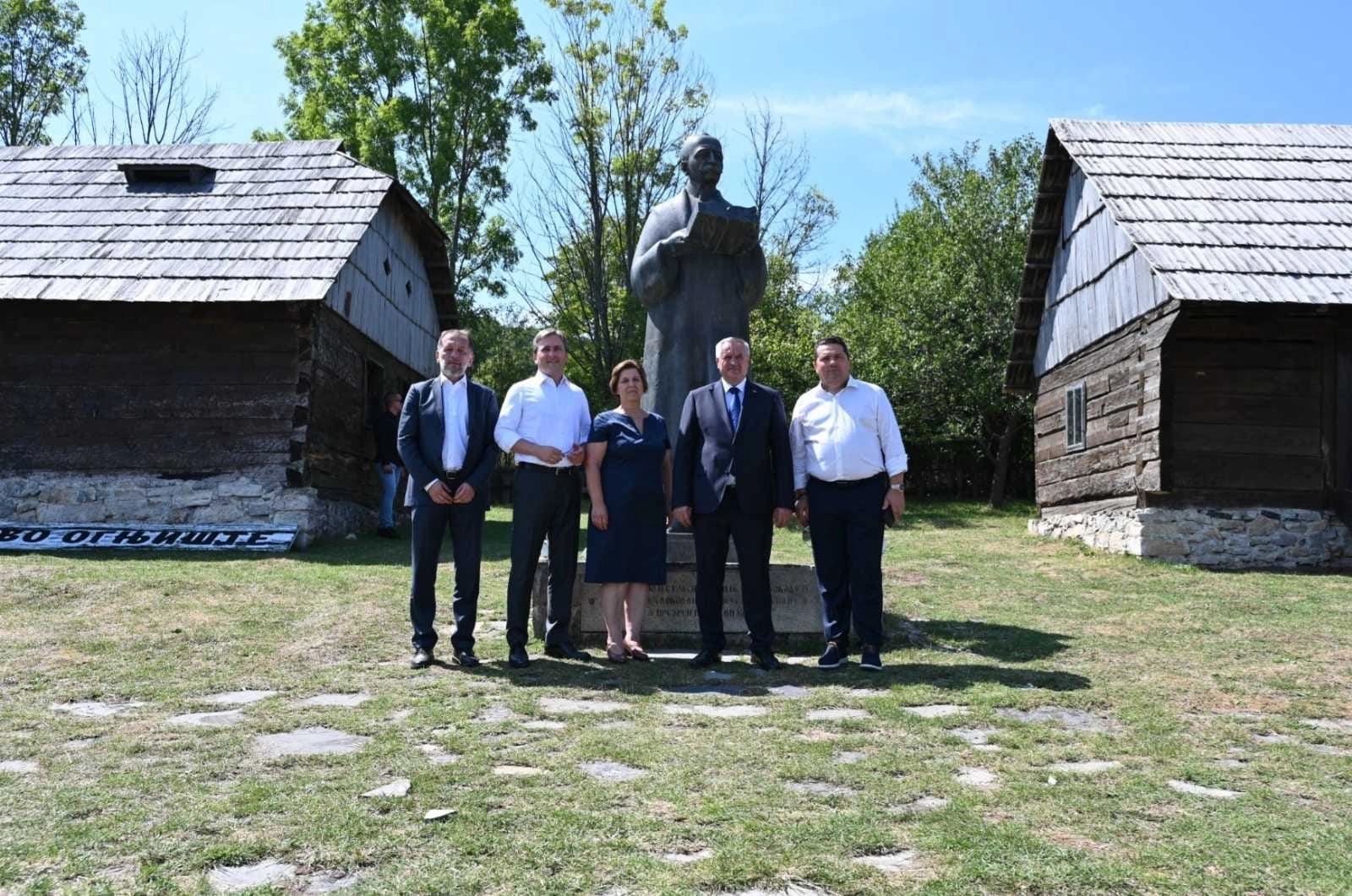 Stevandić, Višković i Selaković posjetili su rodnu kuću Petra Kočića u Stričićima