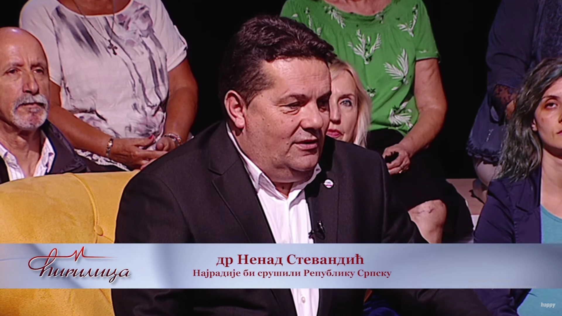 Stevandić za “Ćirilicu” – Republika Srpska je trenutno jedina srpska i nacionalna i teritorijalna pobeda