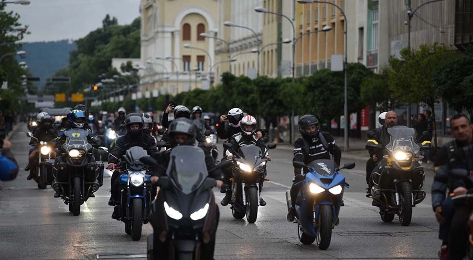 Stotine bajkera defilovalo ulicama Banjaluke