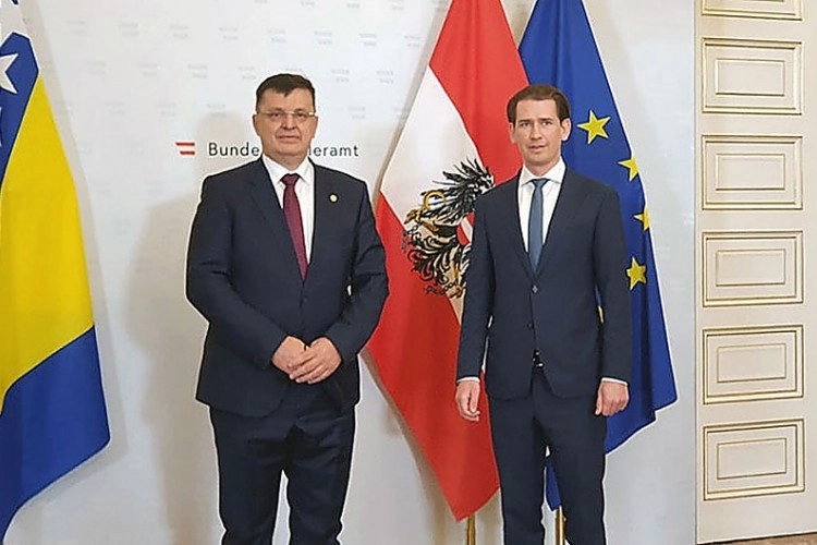 Tegeltija razgovarao sa Kurcom: Austrija jedan od najvećih investitora u BiH