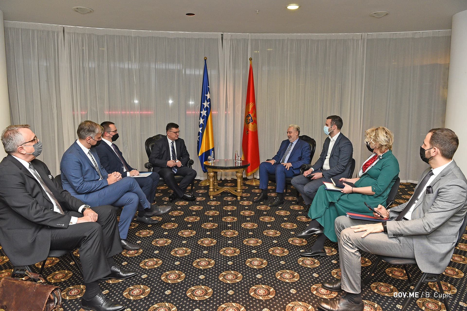 Tegeltija sa Krivokapićem u Crnoj Gori: Potreba građana da se ovi prostori učine boljim