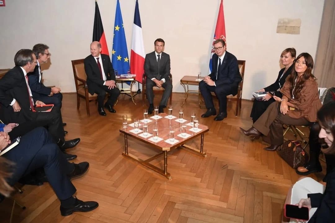 Vučić sa Šolcom i Makronom: Ključne teme razgovora Kosovo i evropski put Srbije