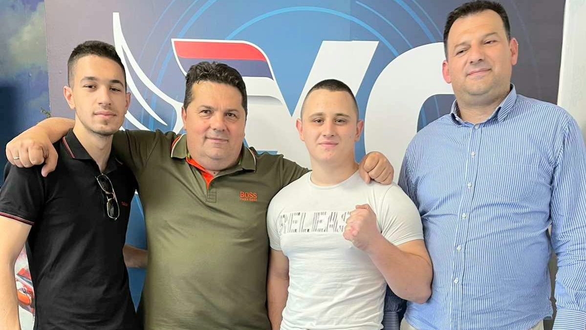 Stevandić ugostio boksera Leona Marića, i poželio mu sreću na predstojećem prvenstvu