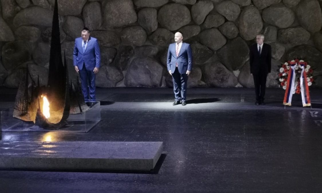 Dodik u posjeti Izraelu: Holokaust je najstrašnija mrlja na licu Evrope