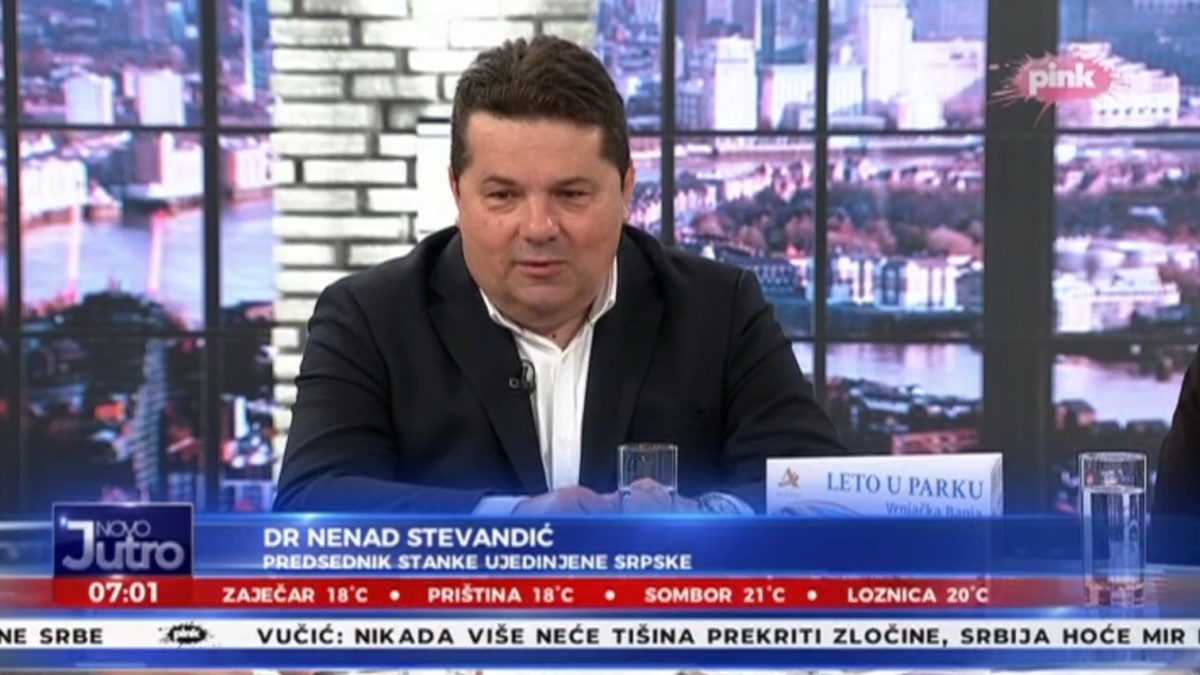 Stevandić: Srbija ne vodi politiku samoporicanja i izvinjavanja, već samopoštovanja