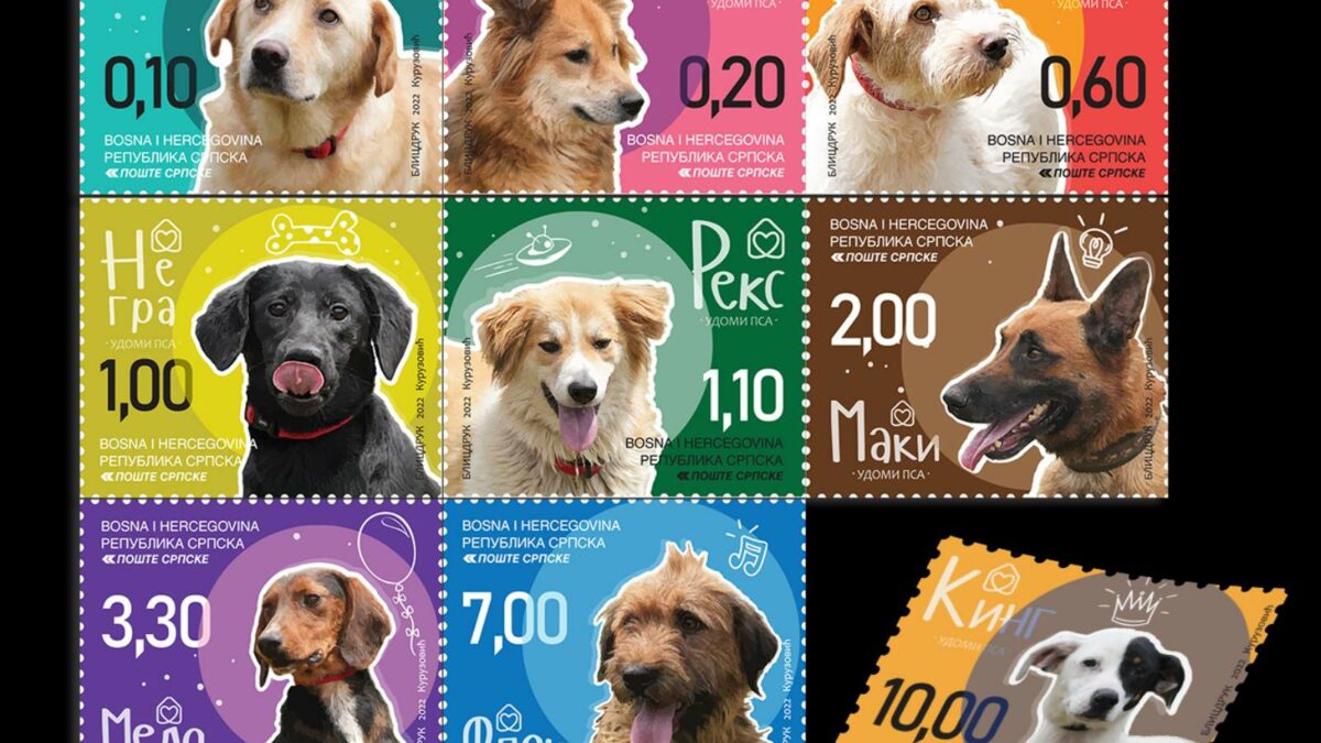 Pošte Srpske predstavile poštansku marku “Psi”