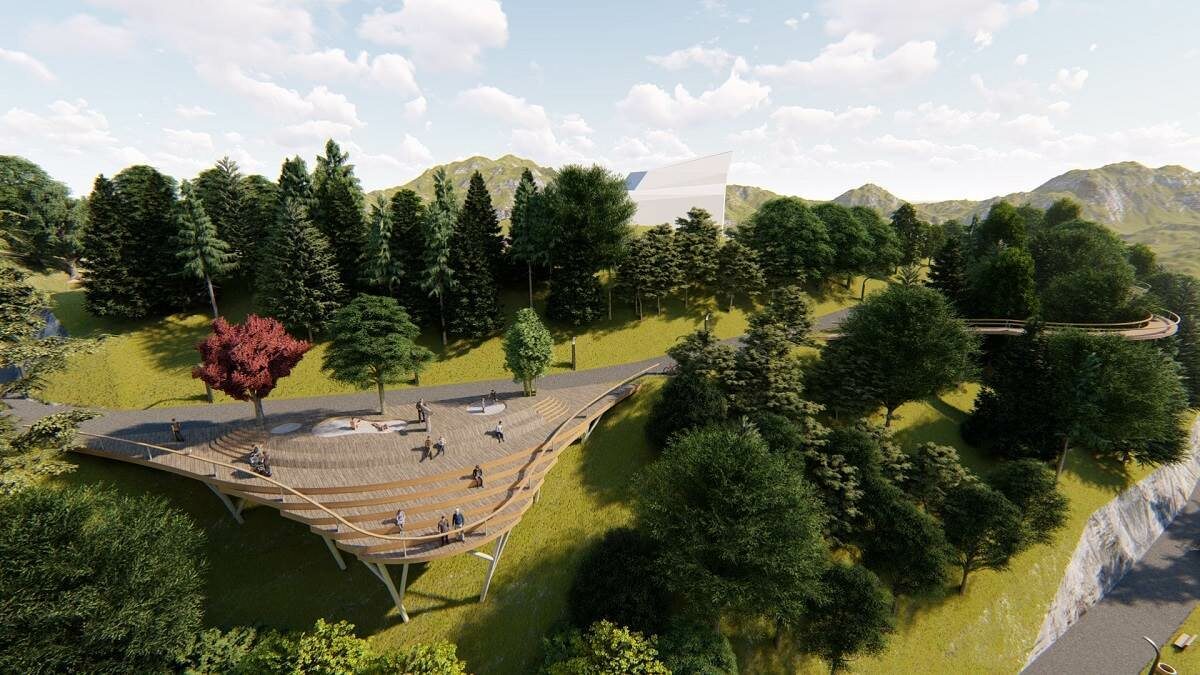 Grad odgovorio zašto je izmijenjen izgled budućeg vidikovca na Banj brdu
