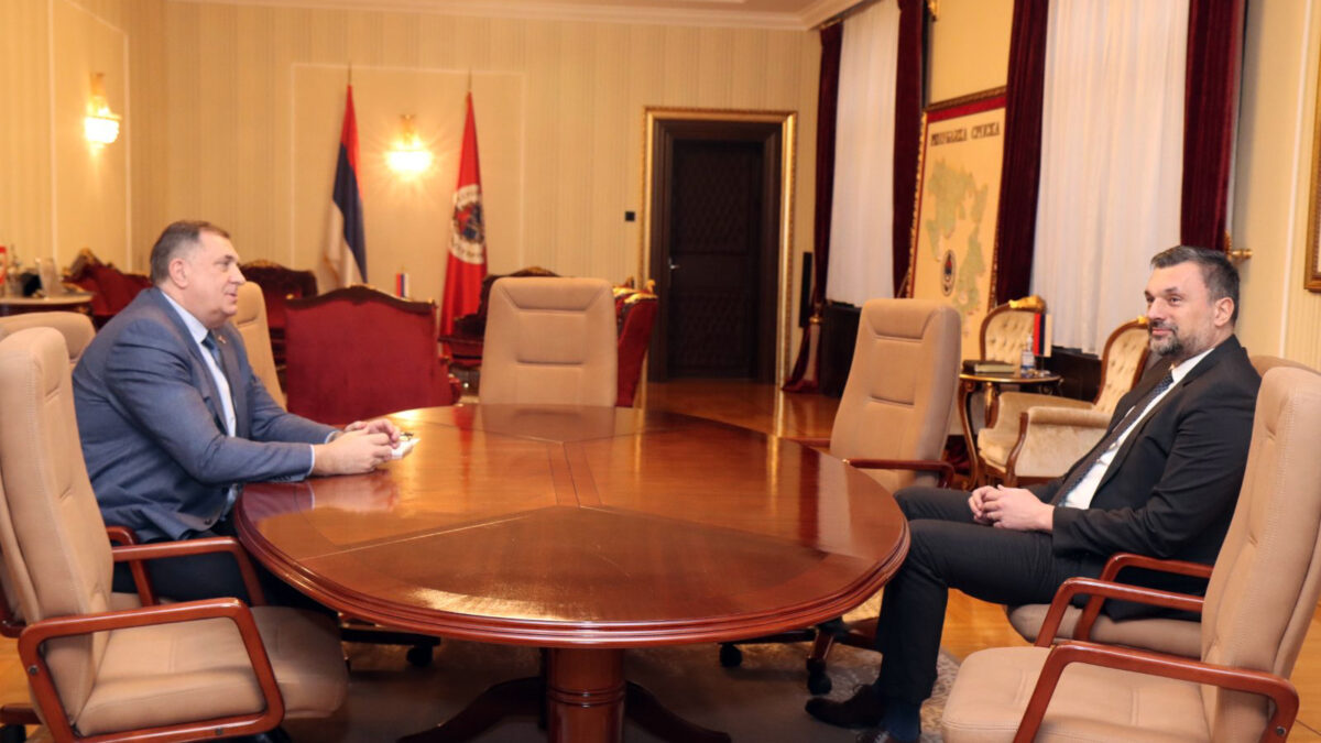 Dodik nakon sastanka sa Konakovićem: Napraviti mehanizam da ne dolazi do zastoja