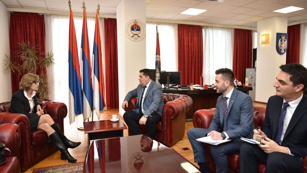 Predsjednik Stevandić razgovarao sa ambasadorkom Austrije u Bosni i Hercegovini