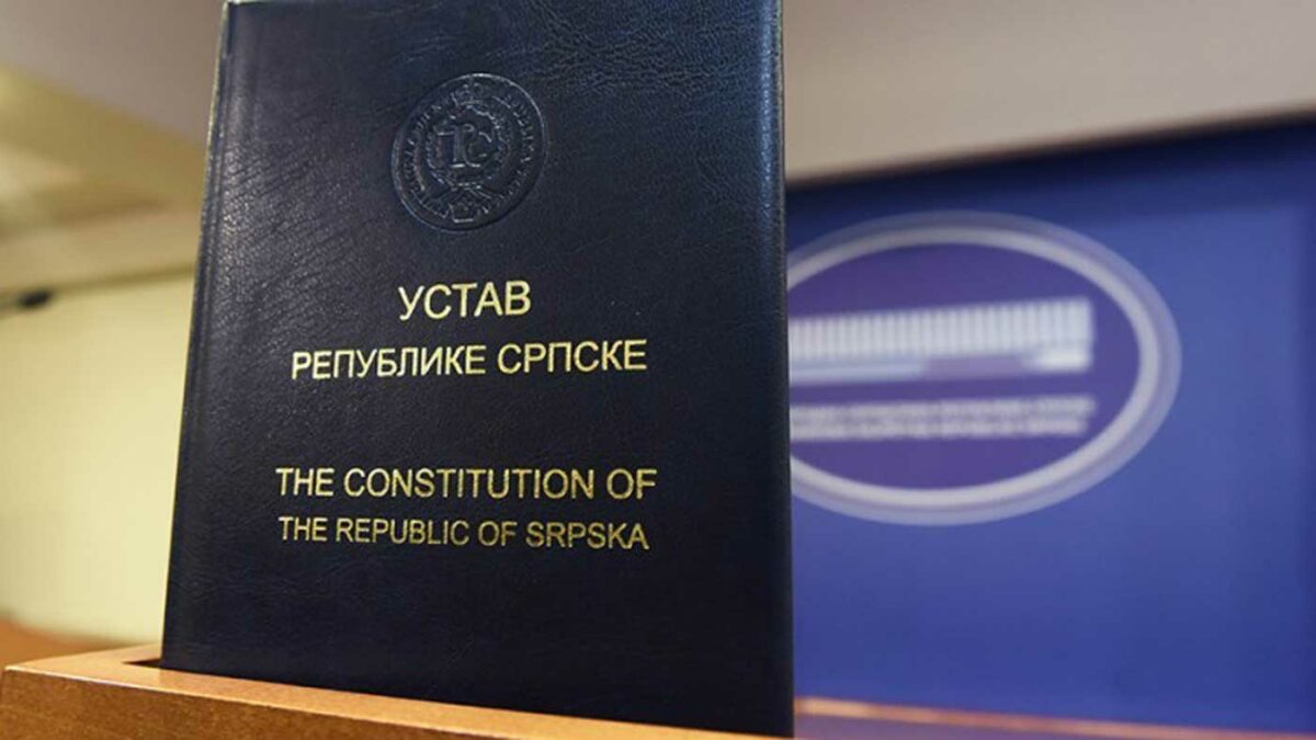 Ustav najvažniji pravni akt Republike Srpske