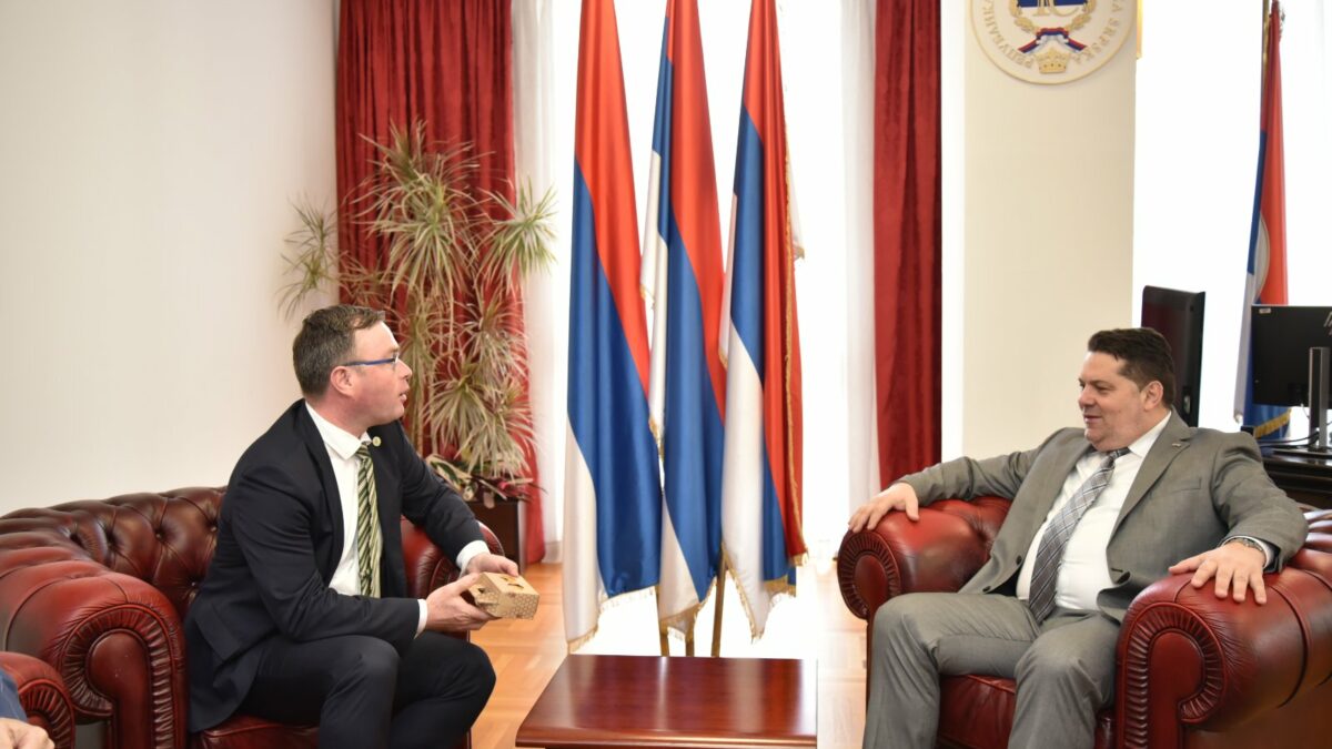 Stevandić sa ambasadorom Slovenije: Nastaviti saradnju