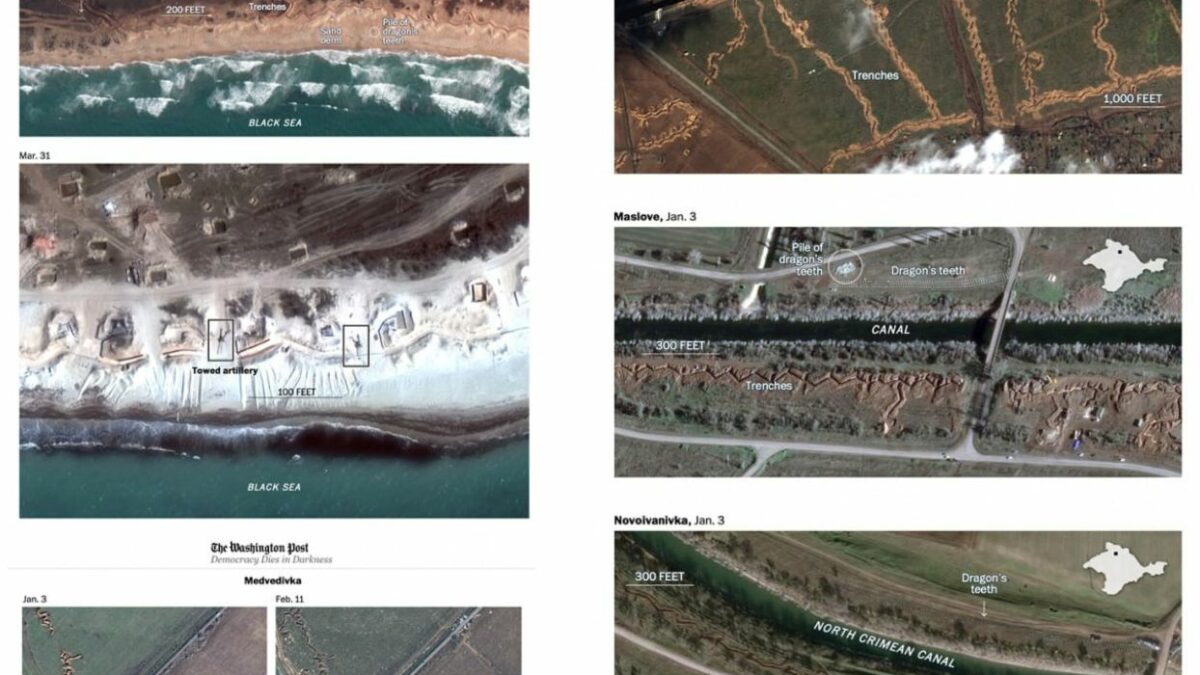 Objavljeni satelitski snimci Krima: Razotkriveni ruski planovi
