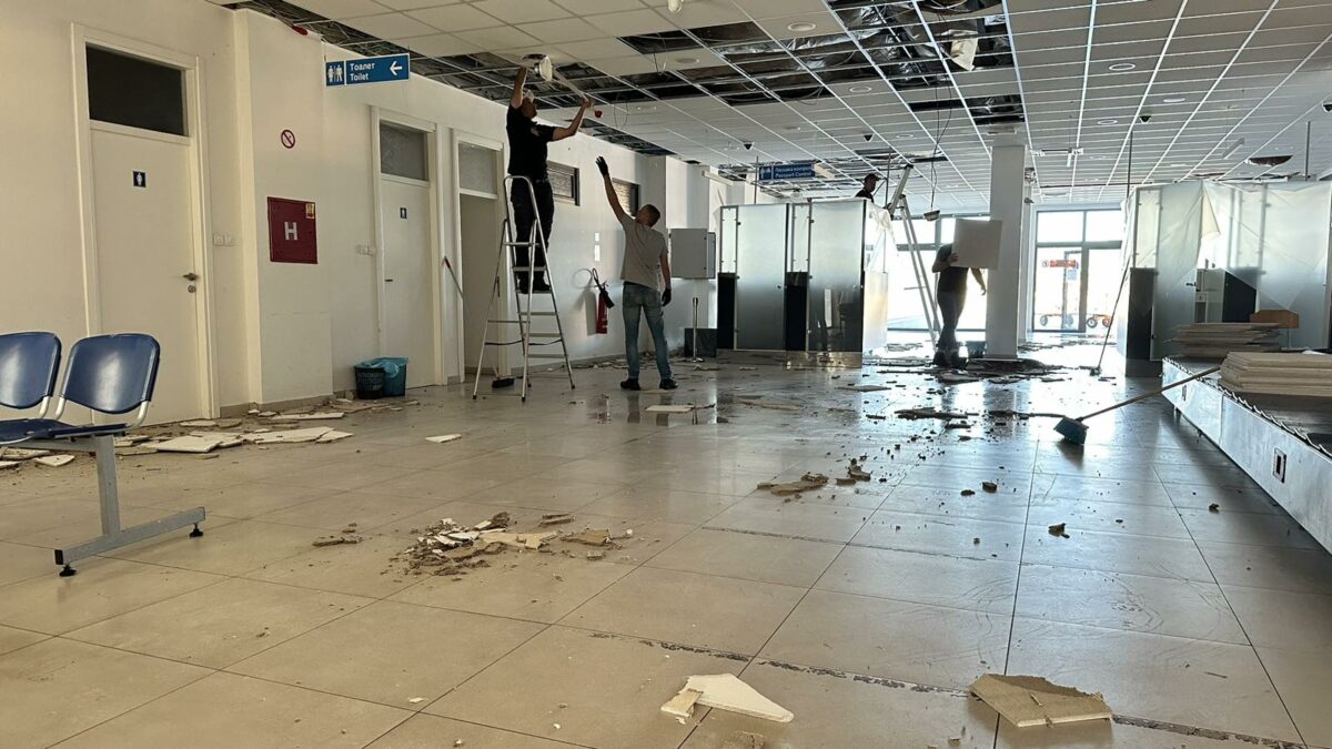 Oluja izazvala nova oštećenja na banjalučkom Aerodromu