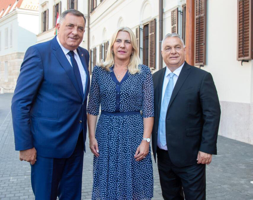 Dodik i Cvijanovićeva sastali se sa Orbanom, formiraju zajednički savjet