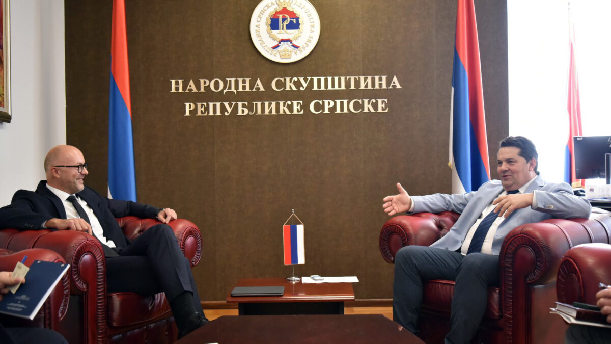 Stevandić sa ambasadorom Slovačke o procesu evropskih integracija