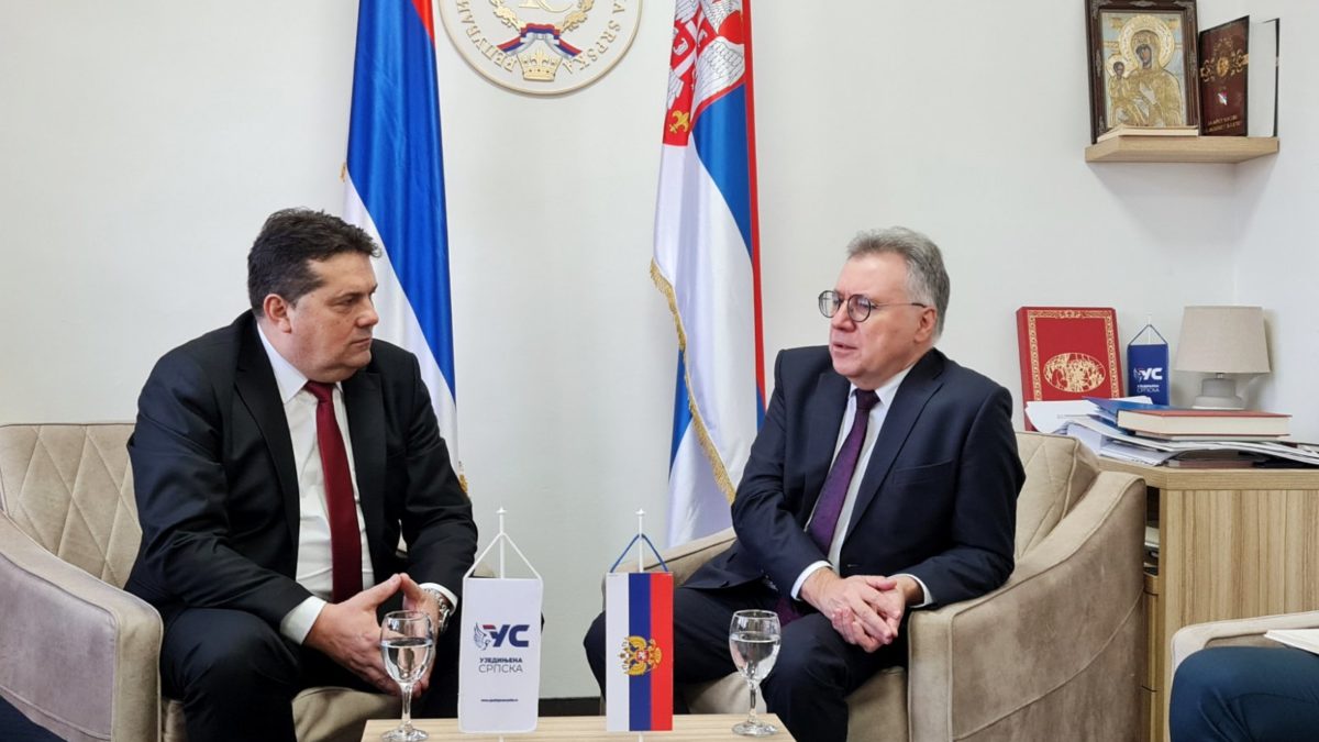 RUSIJA ĆE NASTAVITI SVOJU PODRŠKU SRPSKOJ – Nenad Stevandić održao sastanak sa ambasadorom Ruske Federacije