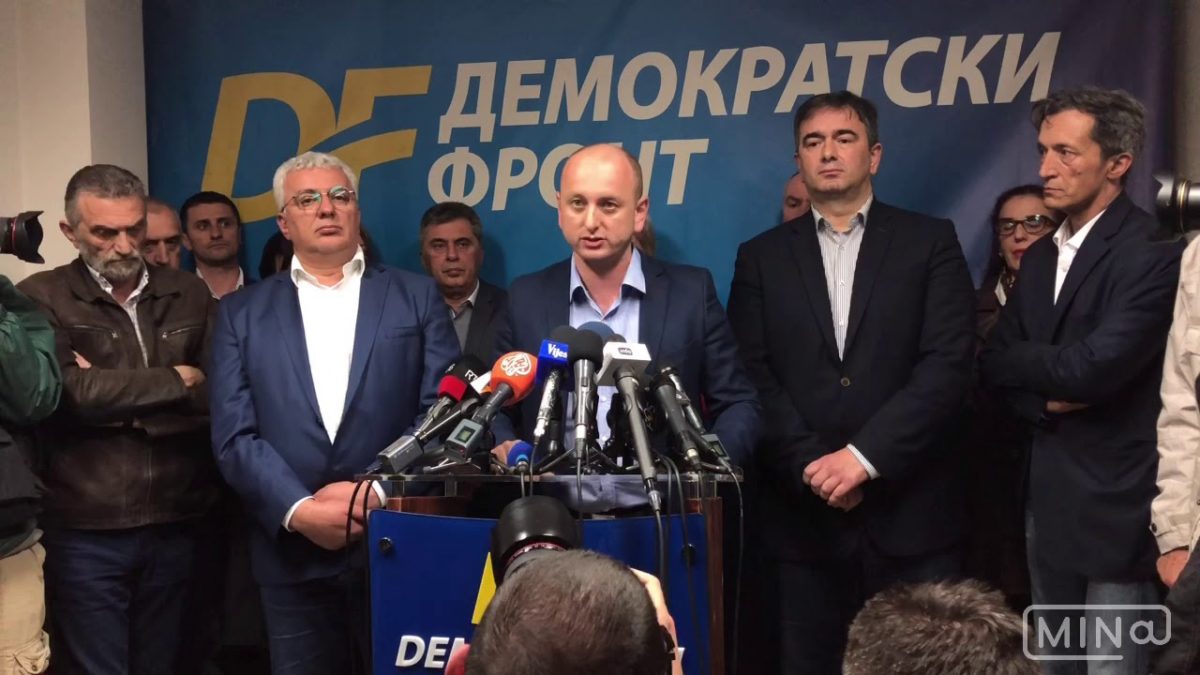 DF planira blokadu, Vukićević: “Znaće čitava Crna Gora”