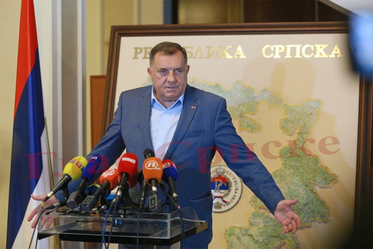 Dodik: Komšićev postupak pokazuje da u BiH vlada haos