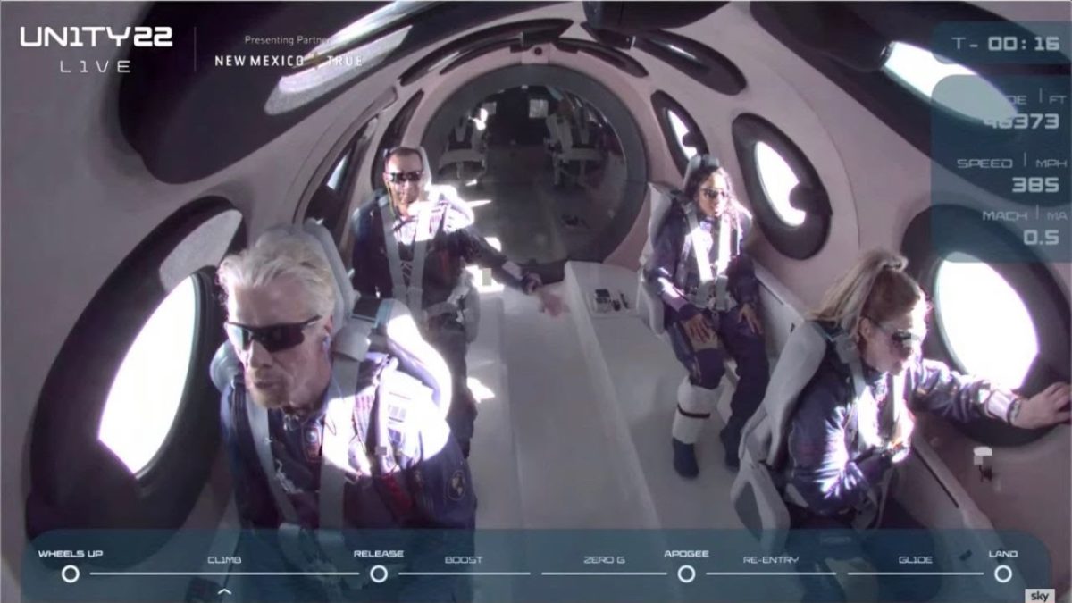 Richard Branson uspješno obavio let do svemira i vratio se na Zemlju