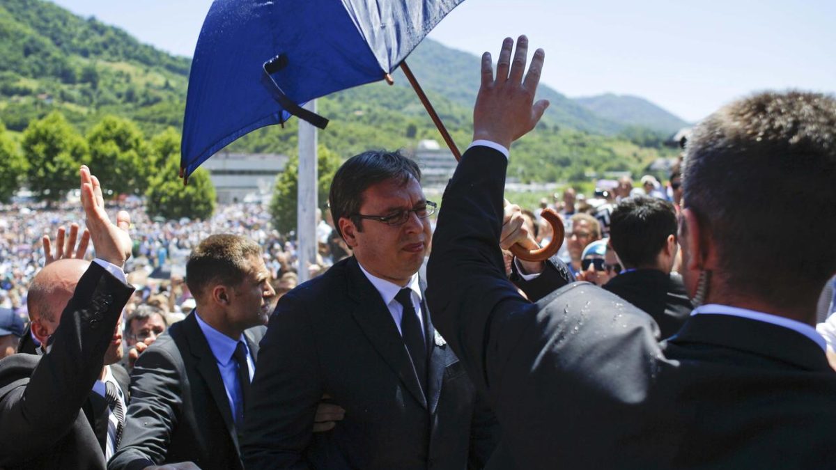 Prije sedam godina Aleksandar Vučić napadnut u Potočarima